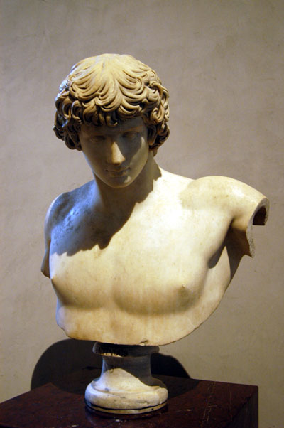 Bust of Antonius (Antinoüs), the favorite of Hadrian, 2nd C. AD