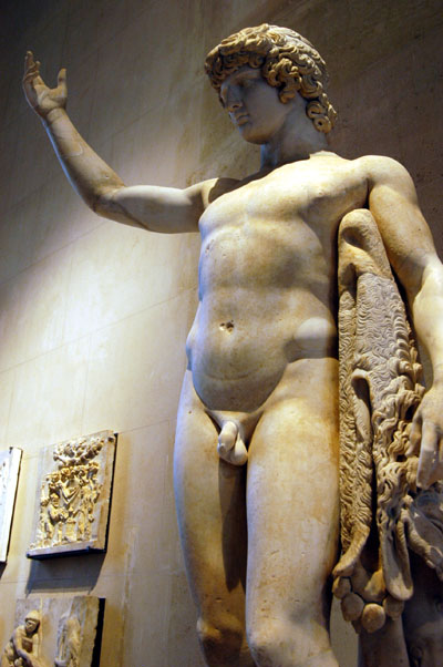 Antinous was deified after he died by drowning in the Nile in 130 AD
