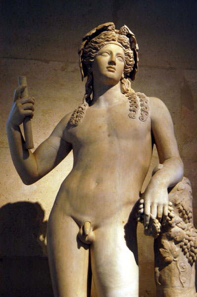 Bacchus, Italian, 2nd C. AD, from the Richelieu collection