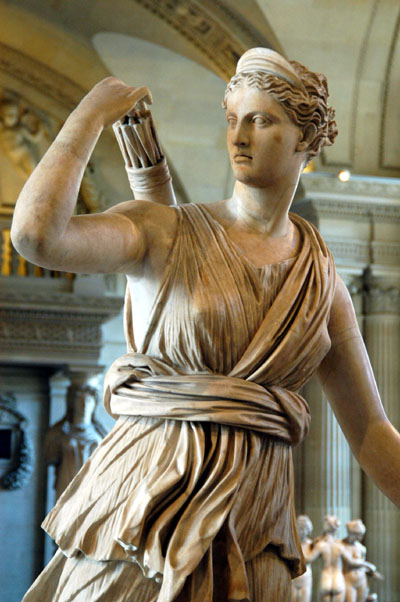 Artemis, the Diana of Versailles, 1st-2nd C. AD