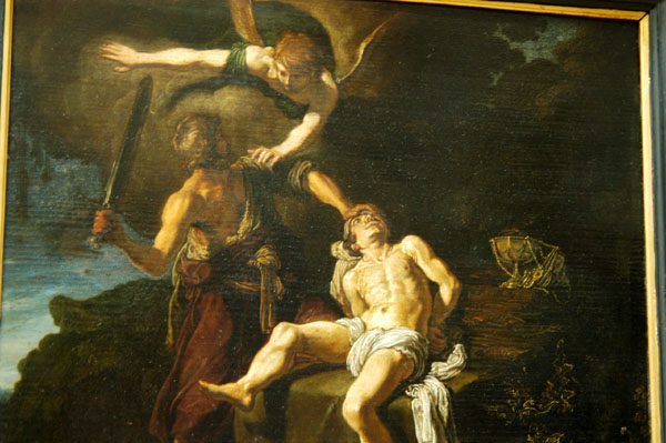 Abraham's sacrifice of Issac, 1616, Dutch, Pieter Lastman (1583-1633)