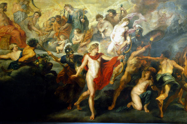 The Concert of the Gods for the Reciprocal Marriages of France and Spain, Medici Gallery, Peter Paul Rubens