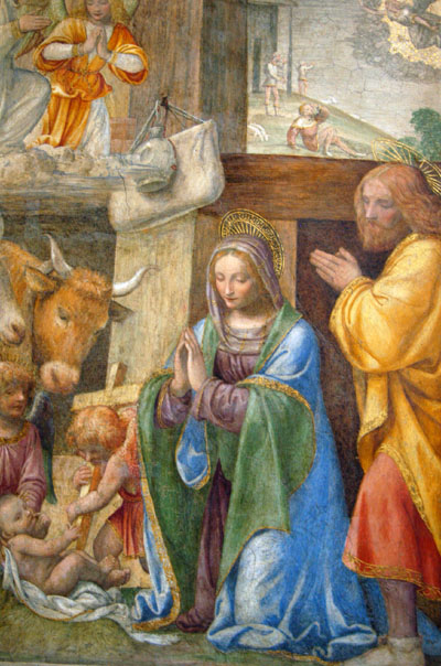 The Nativity, Italian, Bernardino Luini (1485-1532)