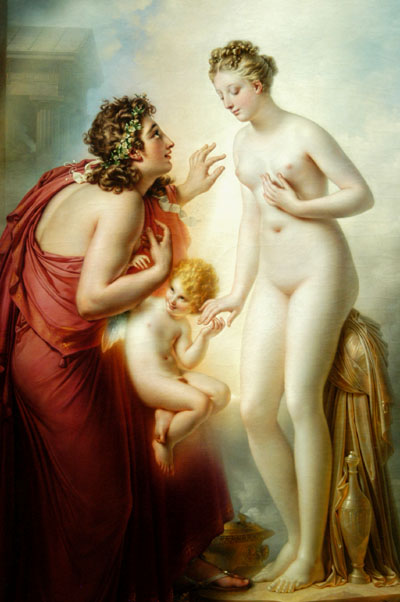 Pygmalion and Galate, 1819, Anne-Louis Girodet de Roussy-Trioson