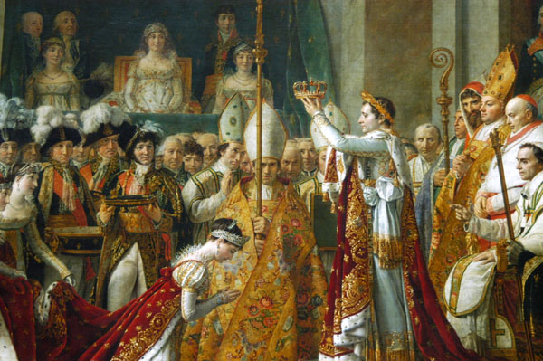 Napoleon crowning Josephine in 1804