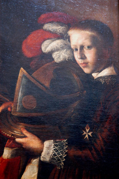 Detail of page boy, 1608, Caravaggio (1571-1610)