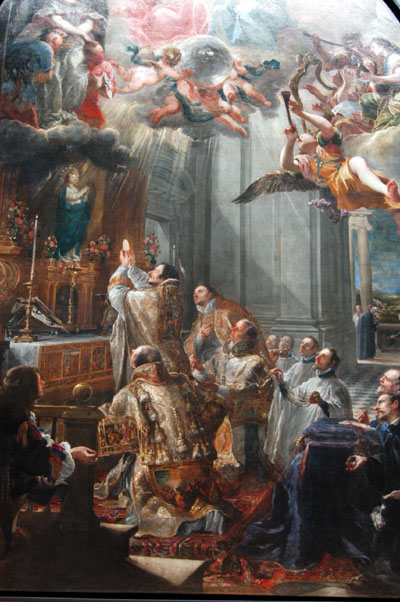 Mass of the Foundation of the Order of Trinitaires, Spanish, 1666, Juan Carreno de Miranda (1614-1685)