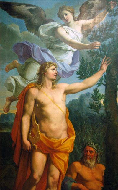 Apollo crowned by Victory, 1667-8, Noel Coypel