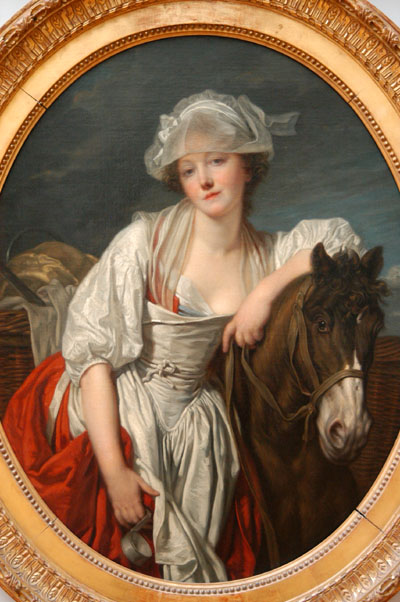 The Milkmaid, Jean-Baptiste Greuze (1725-1805)