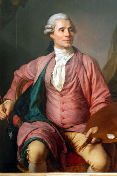 Joseph-Marie Vien, 1774, by Joseph Siffred Duplessis (1725-1802)