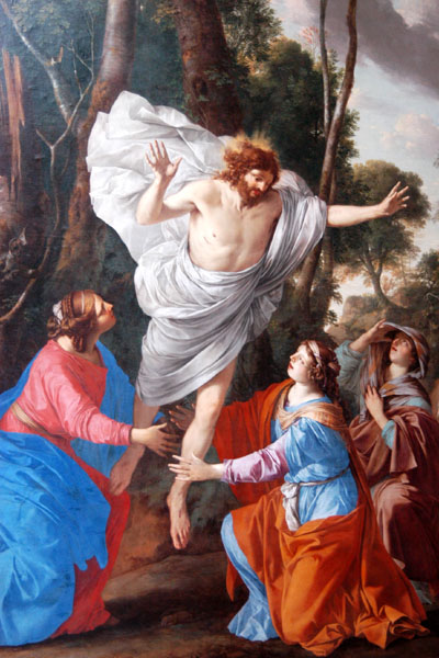 The Apparition of Christ to the Three Marys, Laurent de la Hyre (1606-1656)
