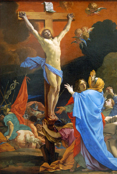 Christ on the Cross, 1647, Michel Dorigny (1617-1665)