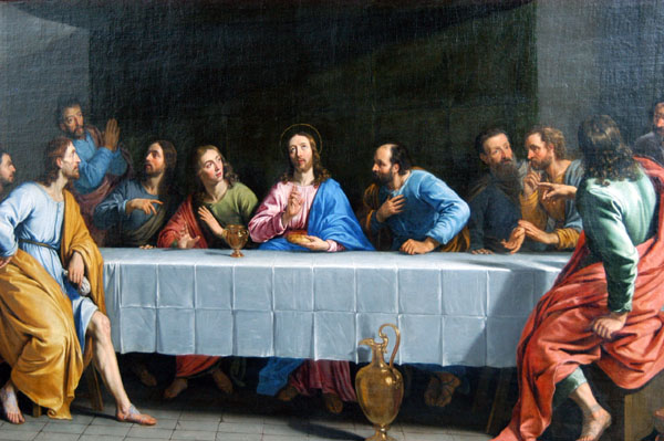 The Last Supper (La Petite Cne) 1648, Philippe de Champaigne (1602-1674)