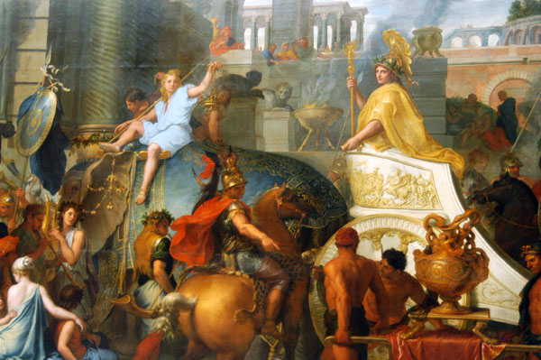 The Entrance of Alexander in Babylon, or The Triomph of Alexander, 1665, Charles Le Brun (1619-1690)