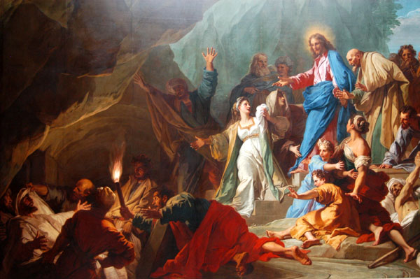 The Resurrection of Lazarus, 1706, Jean Jouvenet (1644-1717)