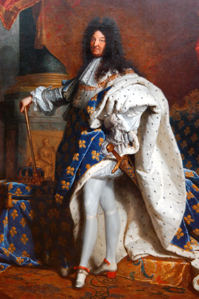 Louis XIV, The Sun King (Le Roi Soleil-1638-1715), 1701, Hyacinthe Rigaud (1659-1743)