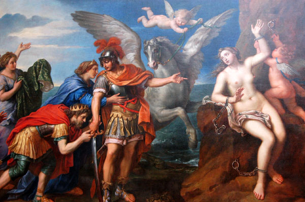 The Deliverance of Andromeda, 1679, Pierre Mignard (1612-1695)