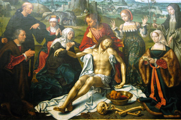 La Dploration de Christ, Flemish, 1520-5, Joos van Cleve (1485-1540/1)