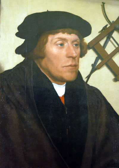 Nicolas Kratzer, astronomer, German, 1528, Hans Holbein the Younger (1497-1543)