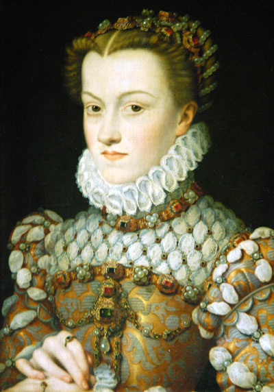 Elizabeth of Austria (1554-1592) Queen of France, wife of Charles IX, Franois Clouet (1505-1572)