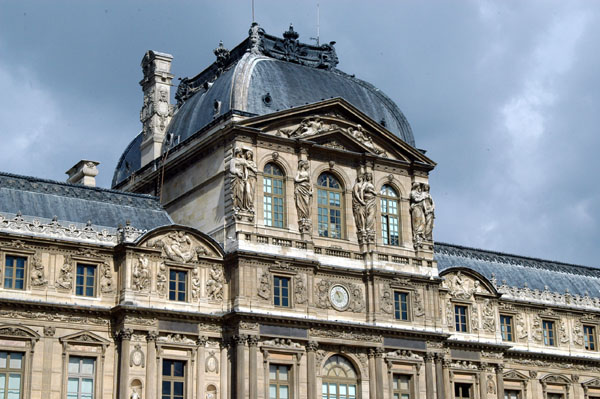 Pavilion de l'Horloge du Louvre (Clock or Sully Pavilion)