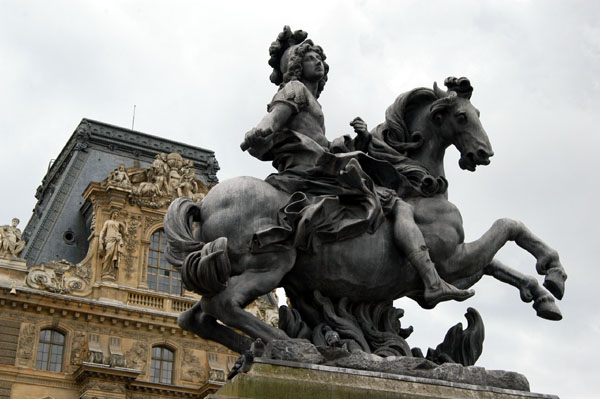 A young equestrian Louis XIV