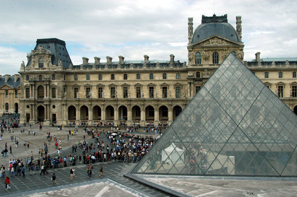 The Pyramid and Richelieu Wing
