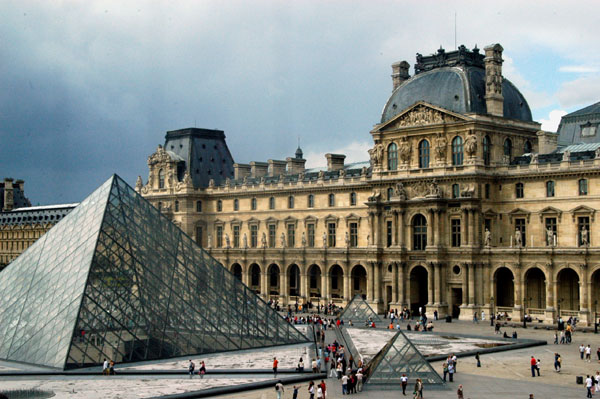 The Pyramid and Richelieu Wing