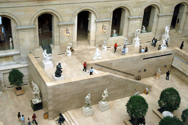 Cour Puget, in the Richelieu Wing housing French sculpture