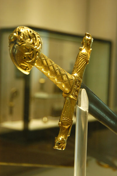 Ceremonial (consecration) sword called Charlemagne 10-12th C.