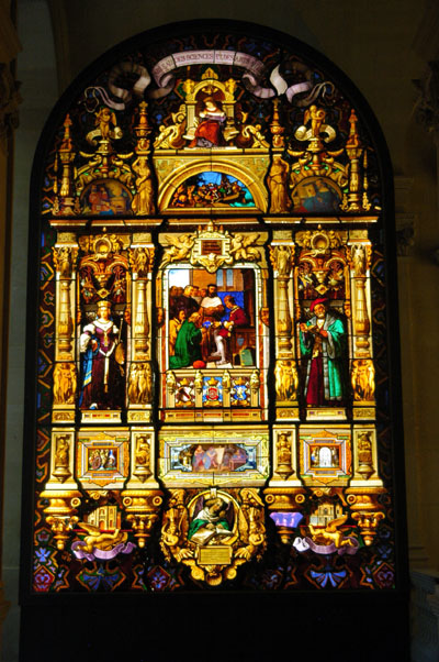 Stained glass windows from Sèvres, 1834-38