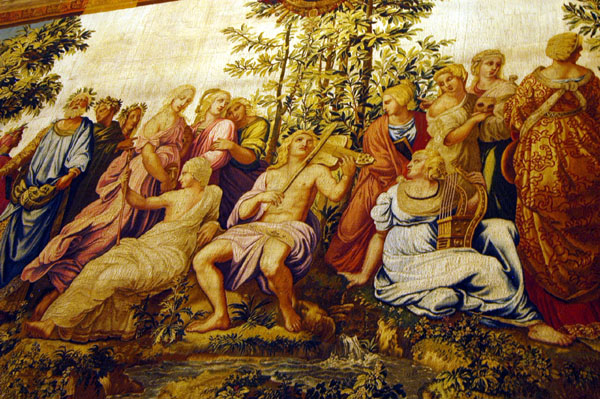 Tapestry, Louvre Palace