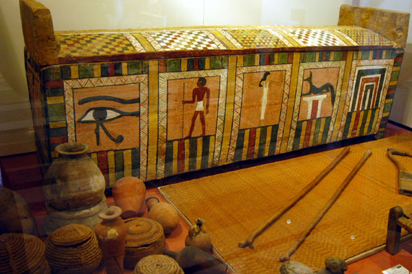 Reconstruction of an 18th Dynasty tomb from the eastern cemetary of Deir el-Medina, excavated in 1933