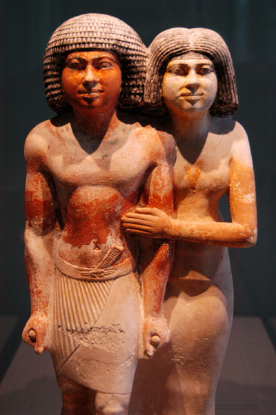 The Inspector of Scribes Raherka and his wife Merseankh, ca 2350 BC