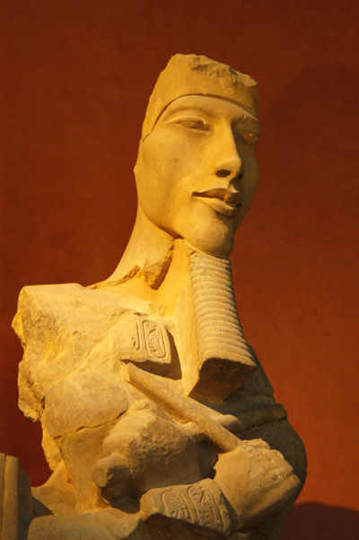The King Amenophis IV-Akhenaton, ca 1350 BC