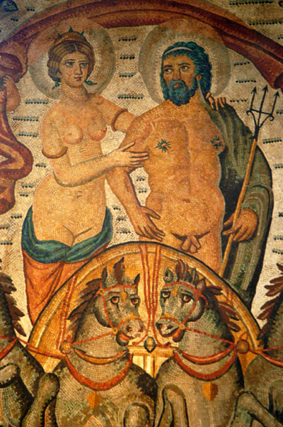 Detail of Neptune and Amphrite, from Constantine, Algeria