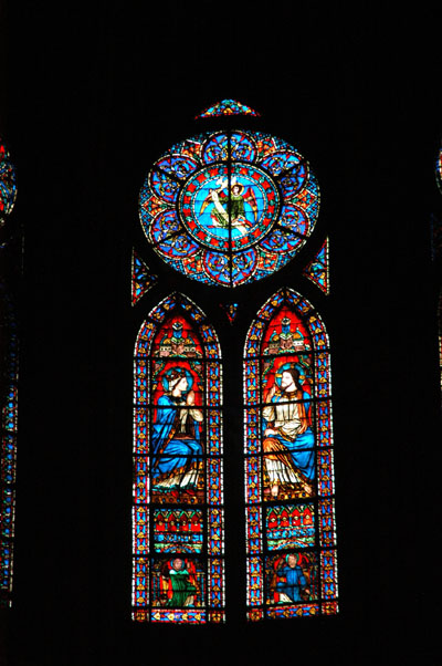 Stained glass, Notre Dame de Paris