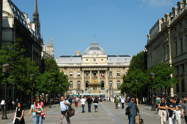 Palais de Justice, le de la Cit