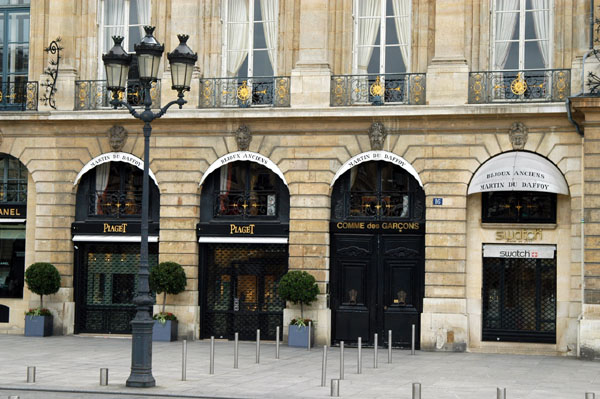 Place Vendme is now very upscale shopping