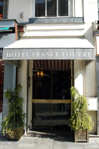 Hotel France Louvre on Rue de Rivoli