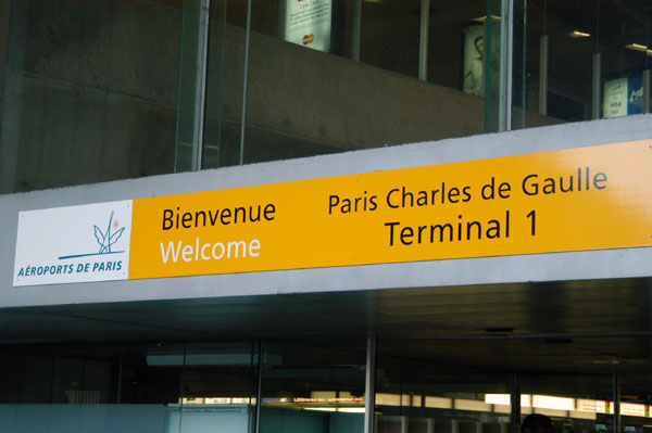 Welcome to Paris CDG