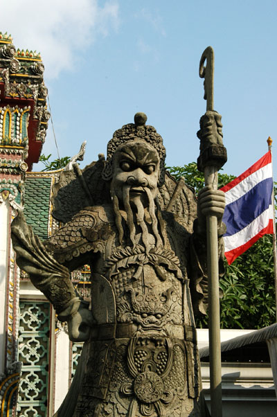 Stone guardian, Wat Pho