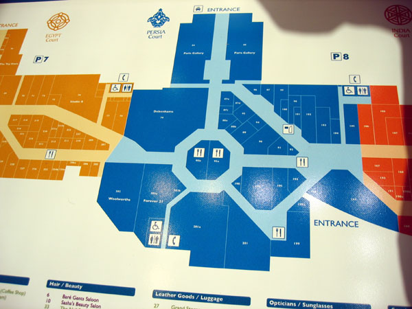 Ibn Battuta Mall floorplan