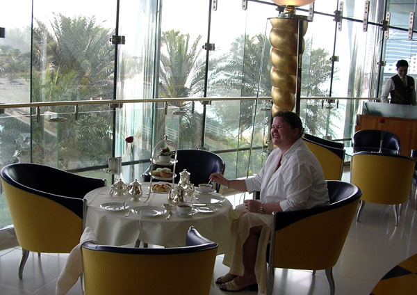 High Tea at the Burj al Arab