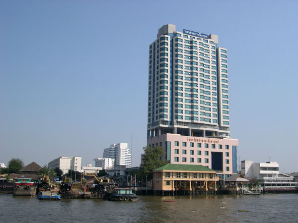 Highrise along the Chao Phraya