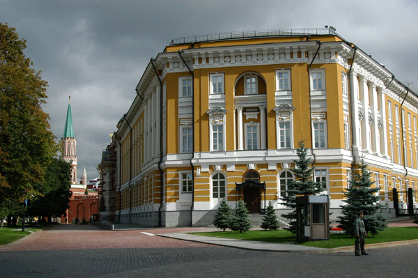 Part of the Senate Building (1776-1788), Kremlin, residence of the Head of State