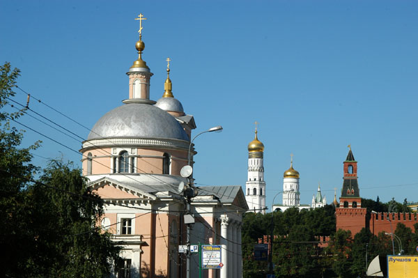 St. Barbara's Church looking towards the Kremlin