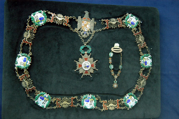 Spanish Order of Isabel la Catholica, gift of King Juan Carlos of Spain, Al Ain National Museum