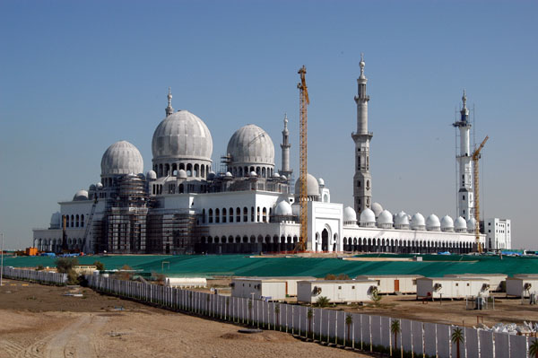 Sheikh Zayed Grand Mosque - Construction