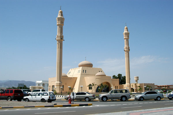 Mosque in Kalba, at the southern end of the UAE's East Coast